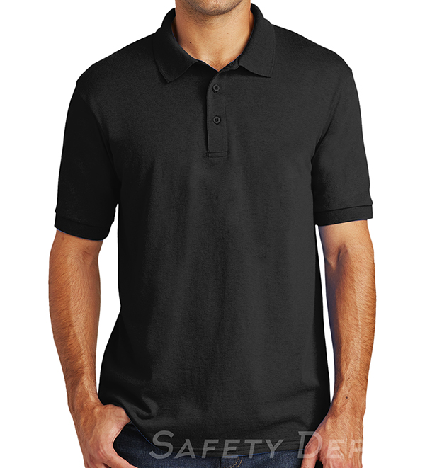 Black 2025 polyester polo